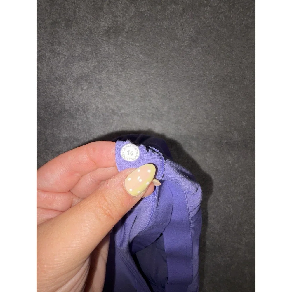Lululemon Wunder Train Racerback Tank Top Dark Lavender 14